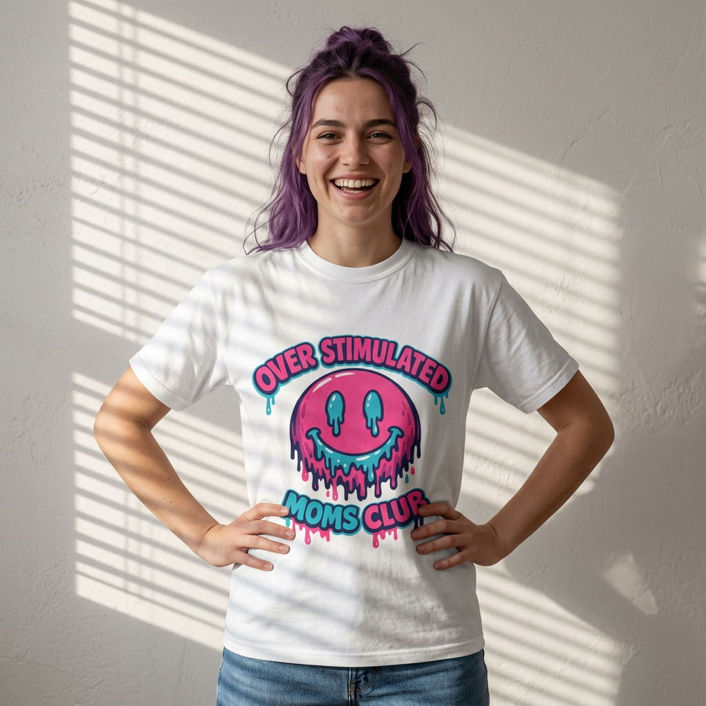 Over Stimulated Moms Club T-Shirt