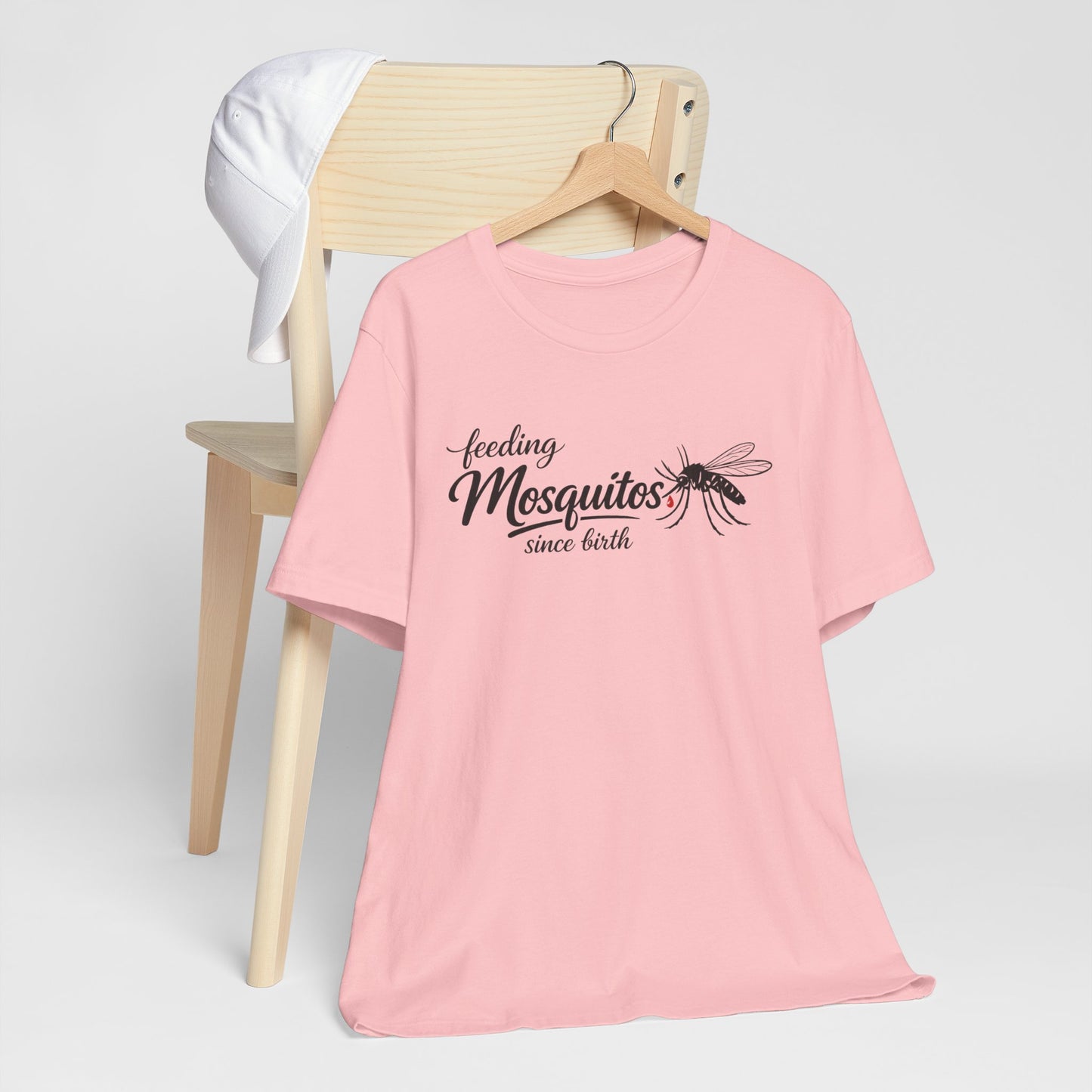 Mosquitoes Since Birth Tee — Funny Entomology T‑Shirt