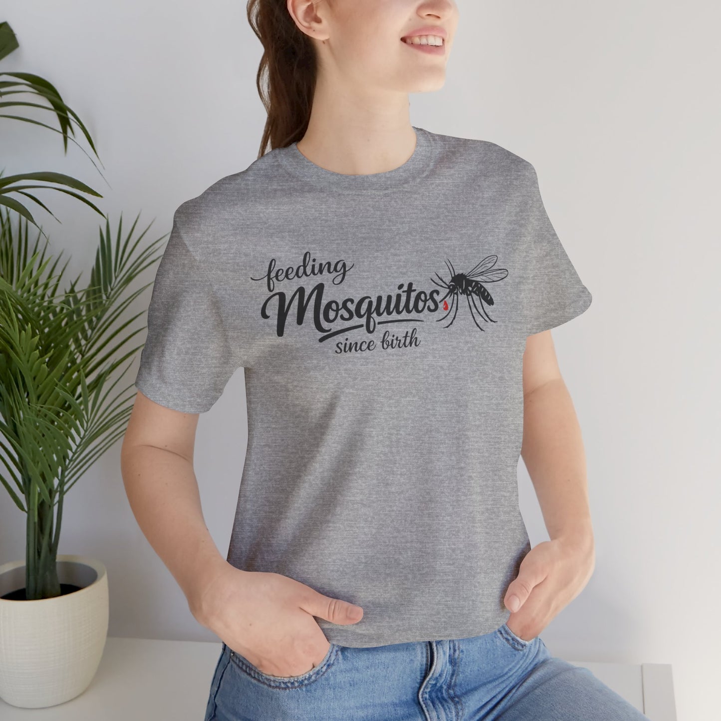 Mosquitoes Since Birth Tee — Funny Entomology T‑Shirt
