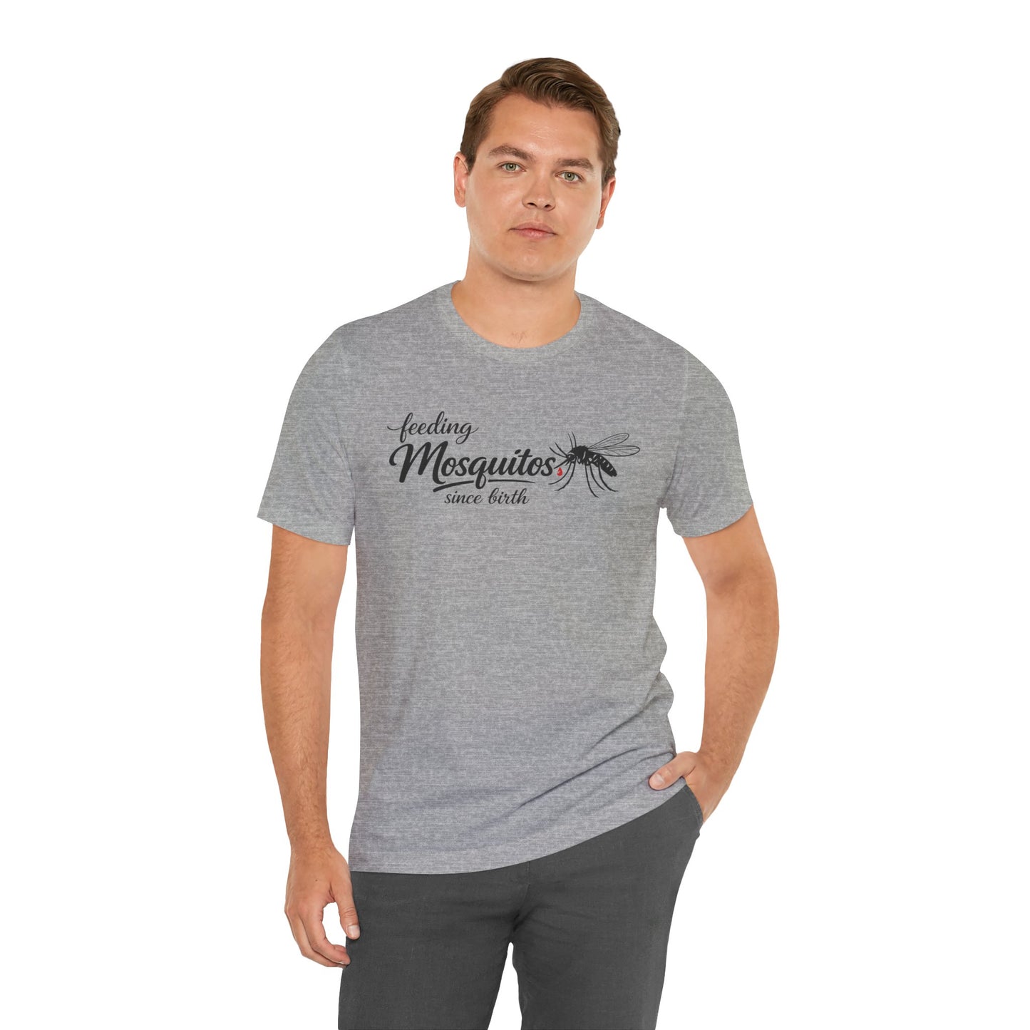 Mosquitoes Since Birth Tee — Funny Entomology T‑Shirt