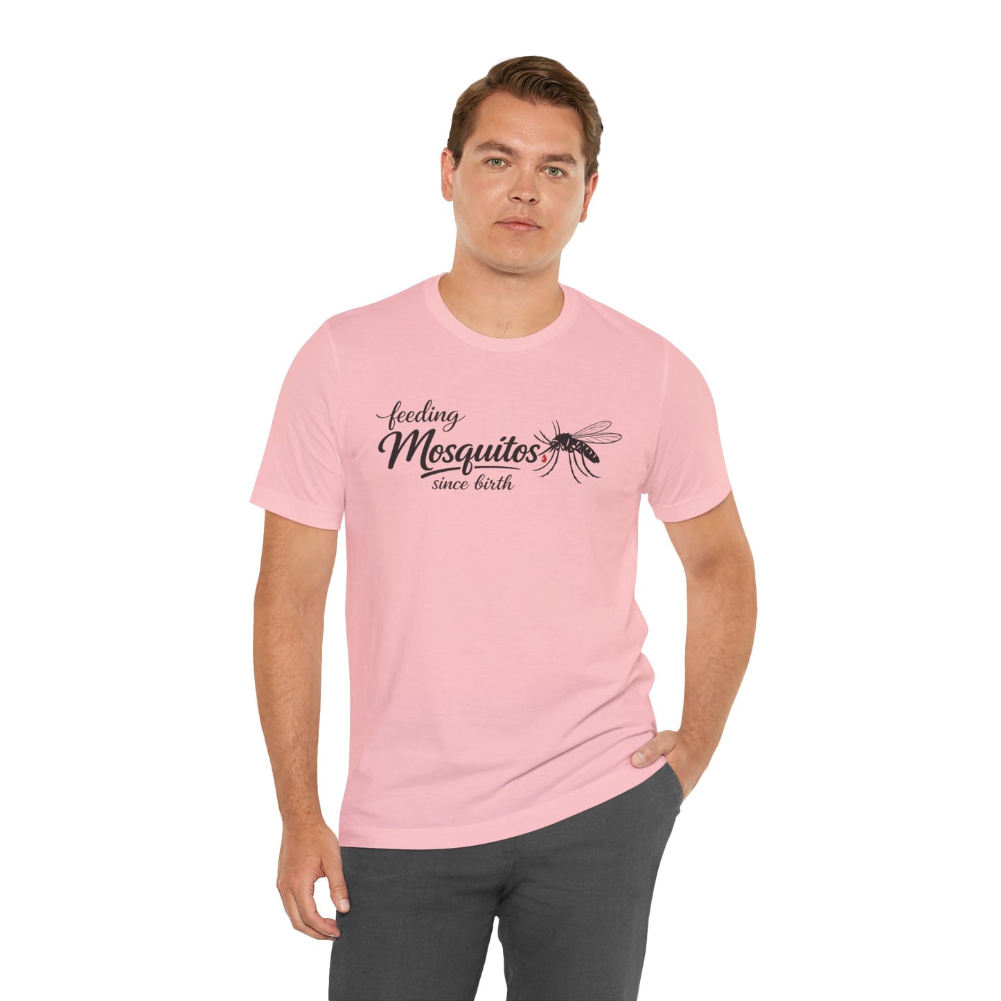 Mosquitoes Since Birth Tee — Funny Entomology T‑Shirt