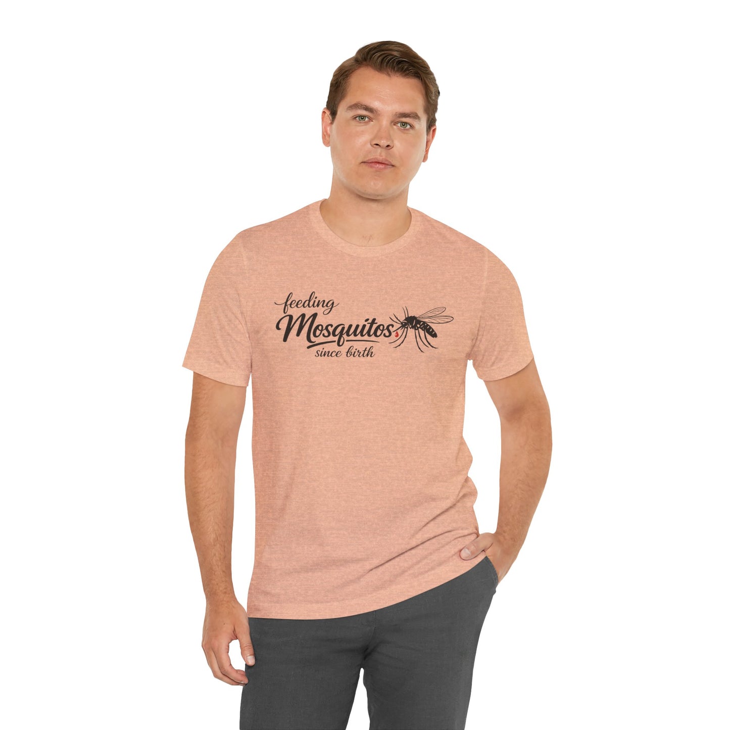 Mosquitoes Since Birth Tee — Funny Entomology T‑Shirt