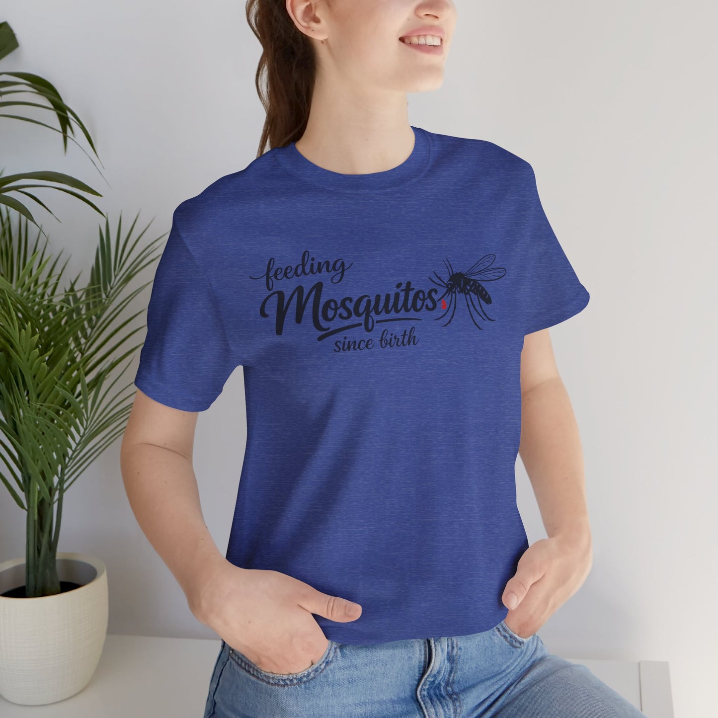 Mosquitoes Since Birth Tee — Funny Entomology T‑Shirt