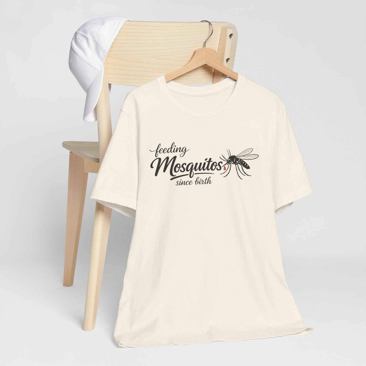 Mosquitoes Since Birth Tee — Funny Entomology T‑Shirt