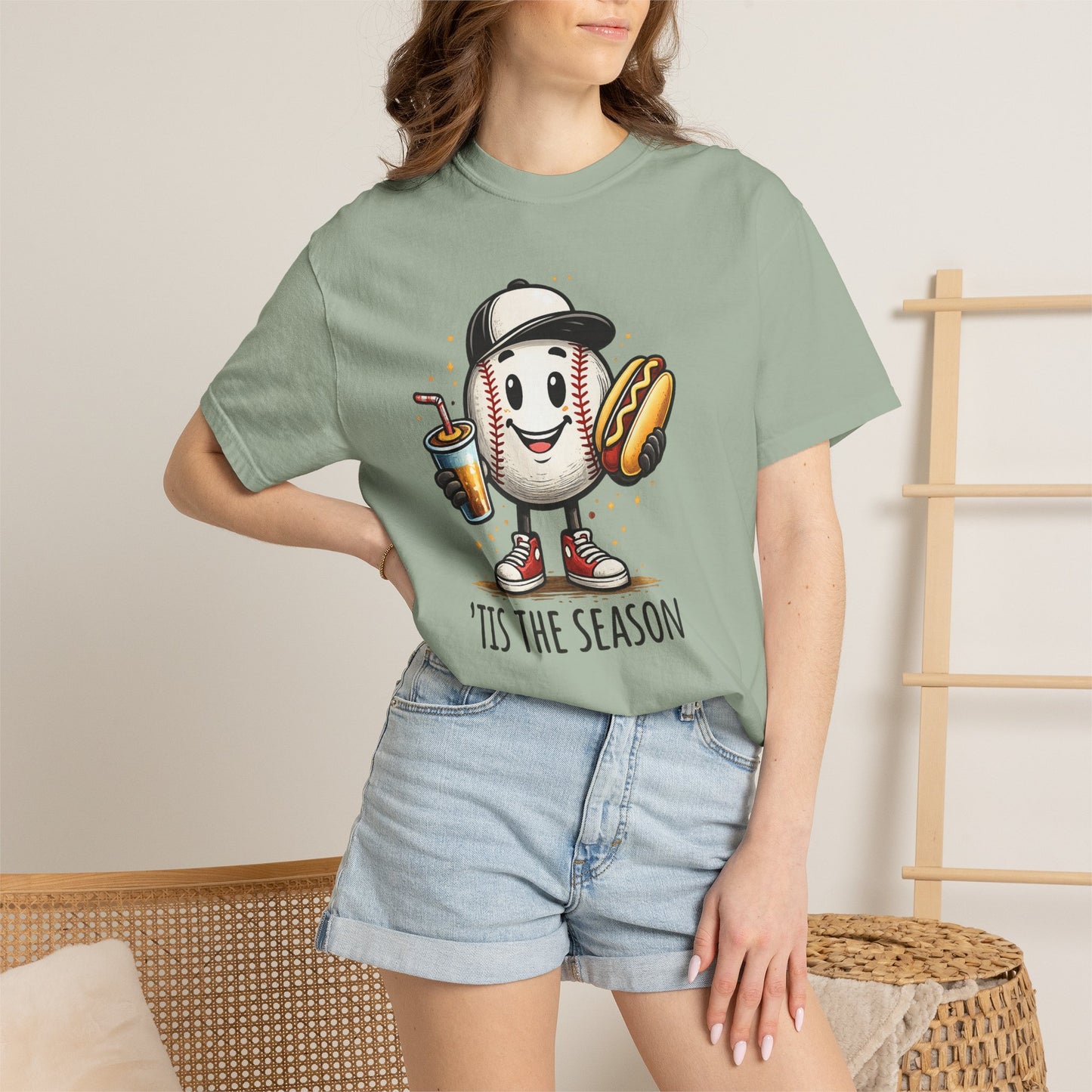 Baseball Mascot 'Tis the Season T-Shirt