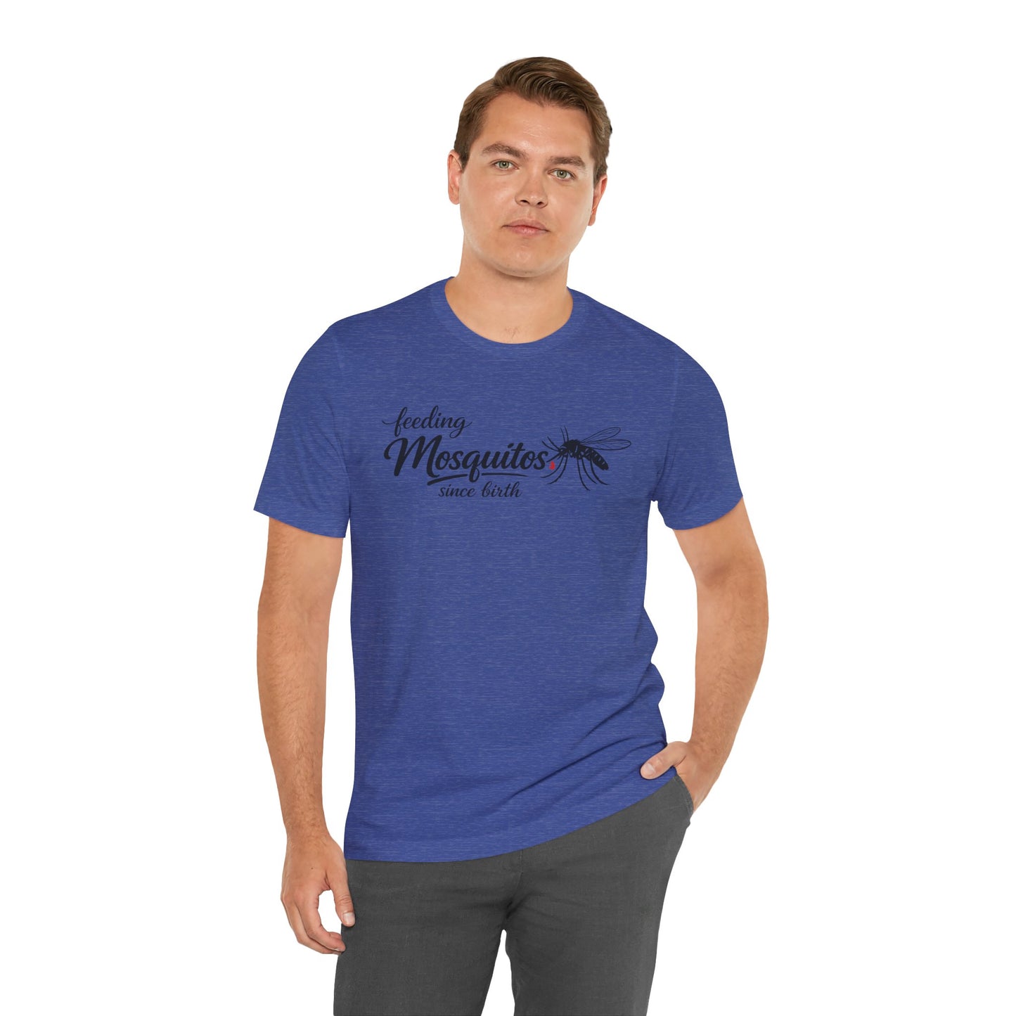 Mosquitoes Since Birth Tee — Funny Entomology T‑Shirt