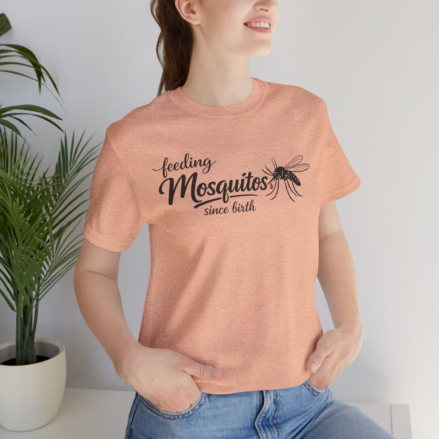 Mosquitoes Since Birth Tee — Funny Entomology T‑Shirt