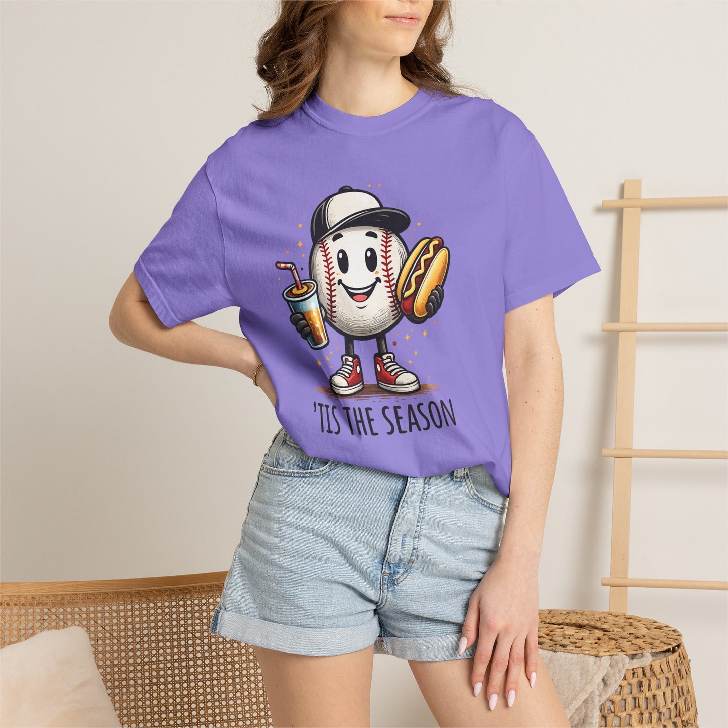 Baseball Mascot 'Tis the Season T-Shirt