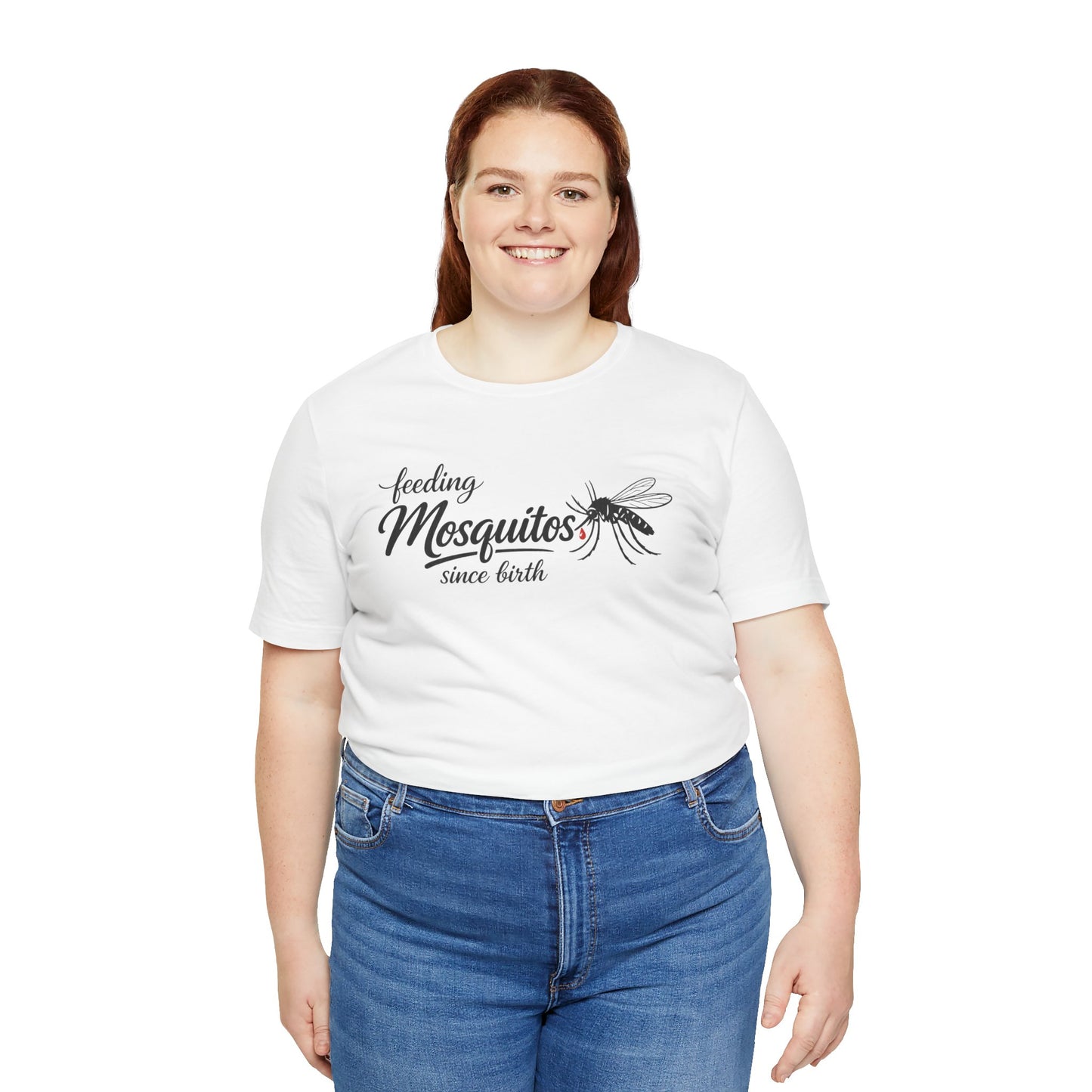 Mosquitoes Since Birth Tee — Funny Entomology T‑Shirt