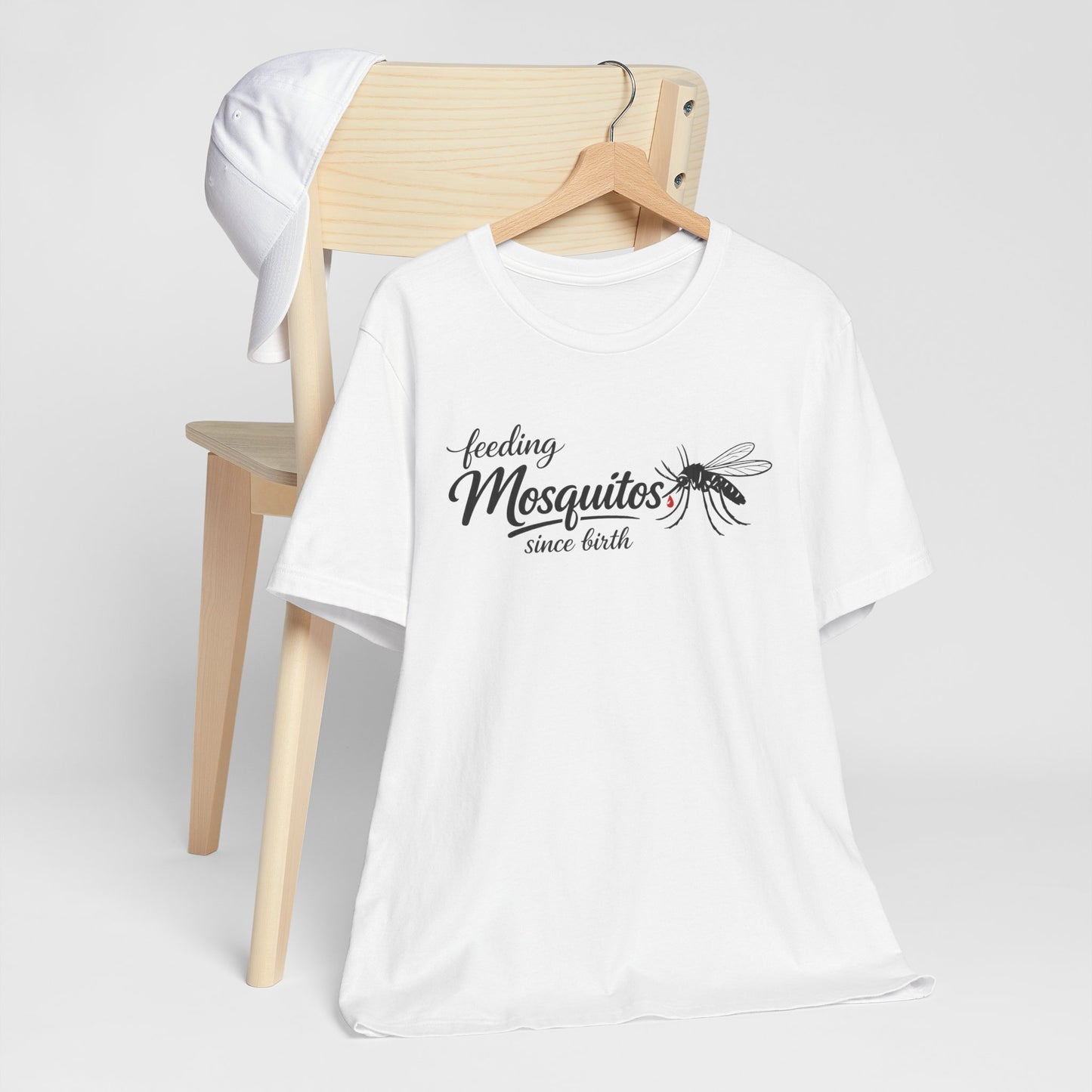 Mosquitoes Since Birth Tee — Funny Entomology T‑Shirt