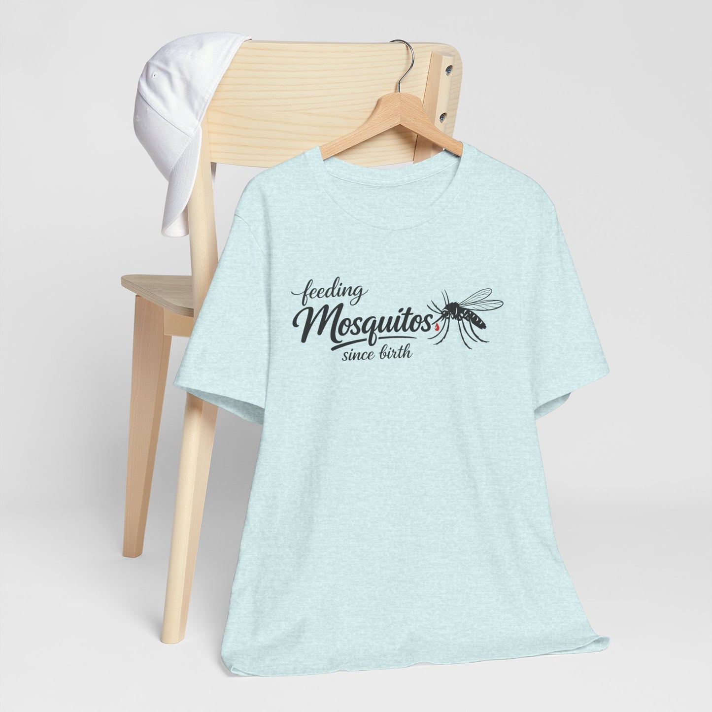 Mosquitoes Since Birth Tee — Funny Entomology T‑Shirt