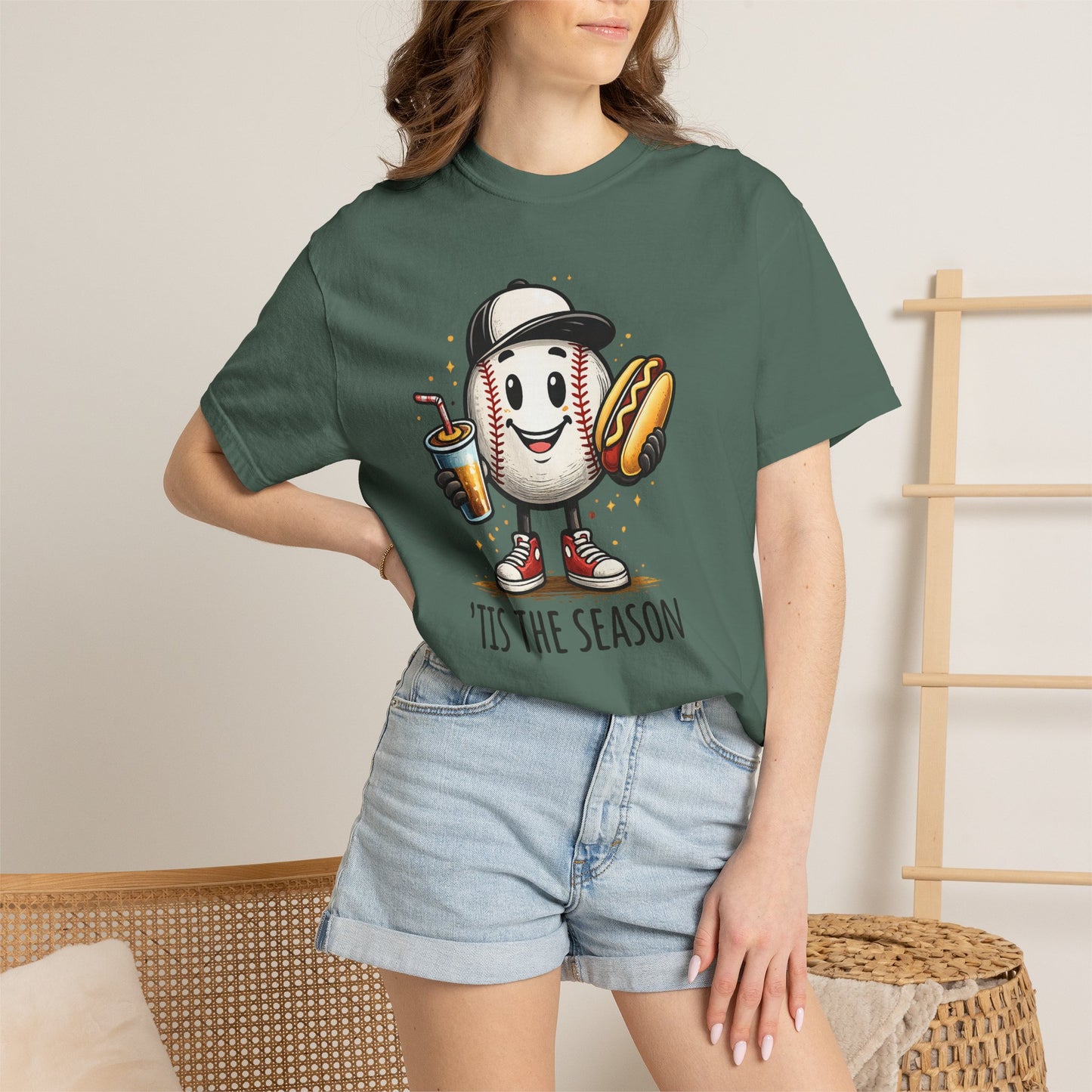 Baseball Mascot 'Tis the Season T-Shirt