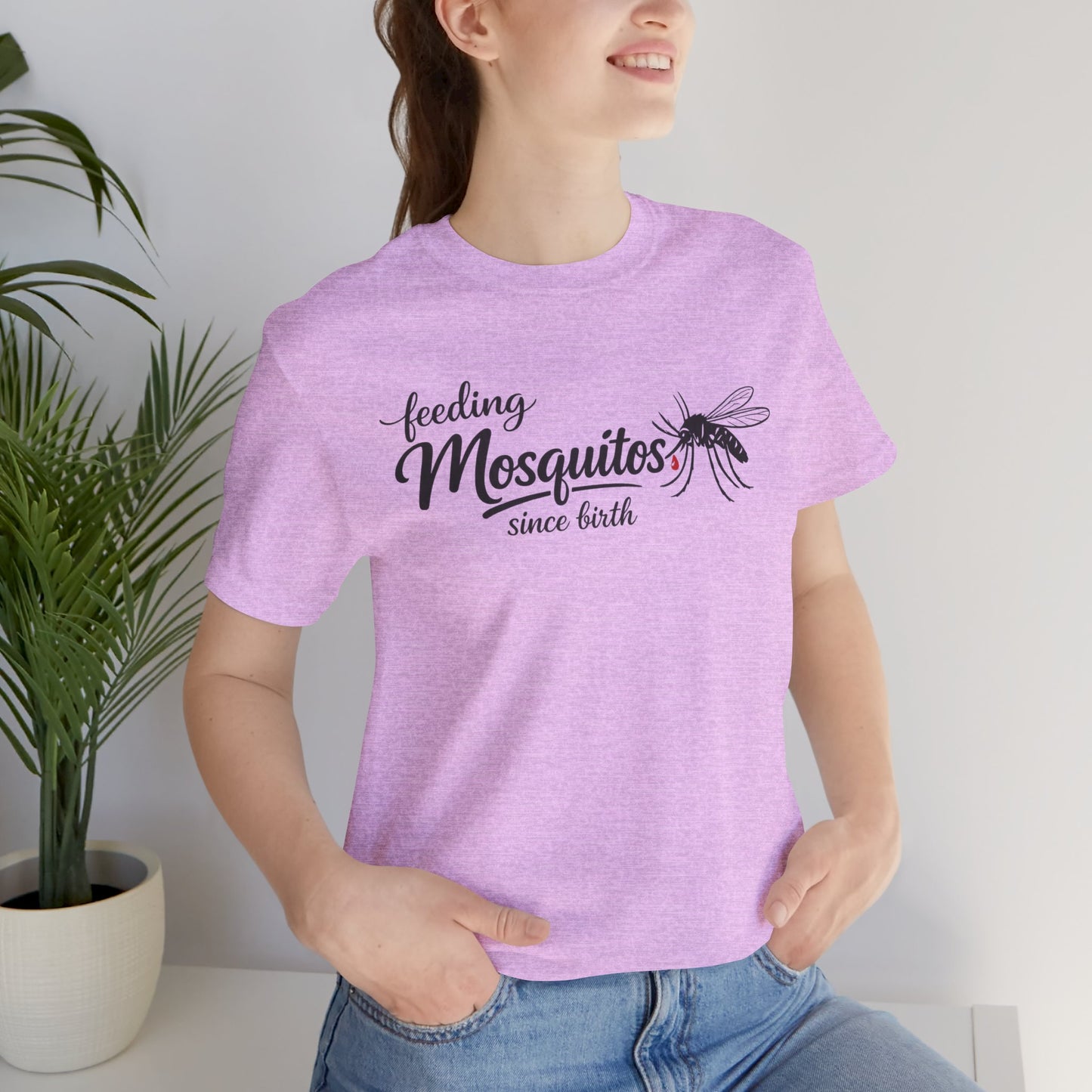 Mosquitoes Since Birth Tee — Funny Entomology T‑Shirt