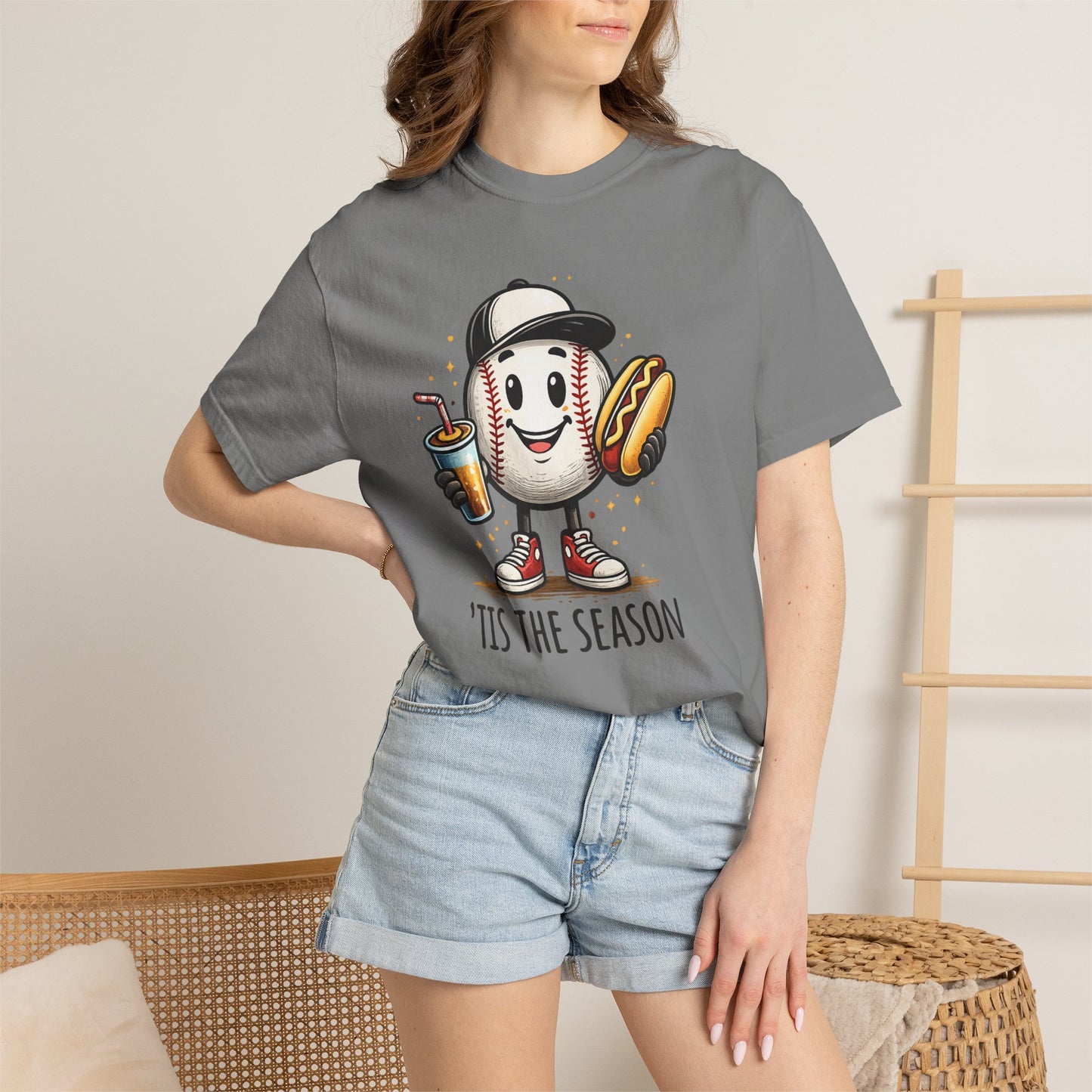 Baseball Mascot 'Tis the Season T-Shirt