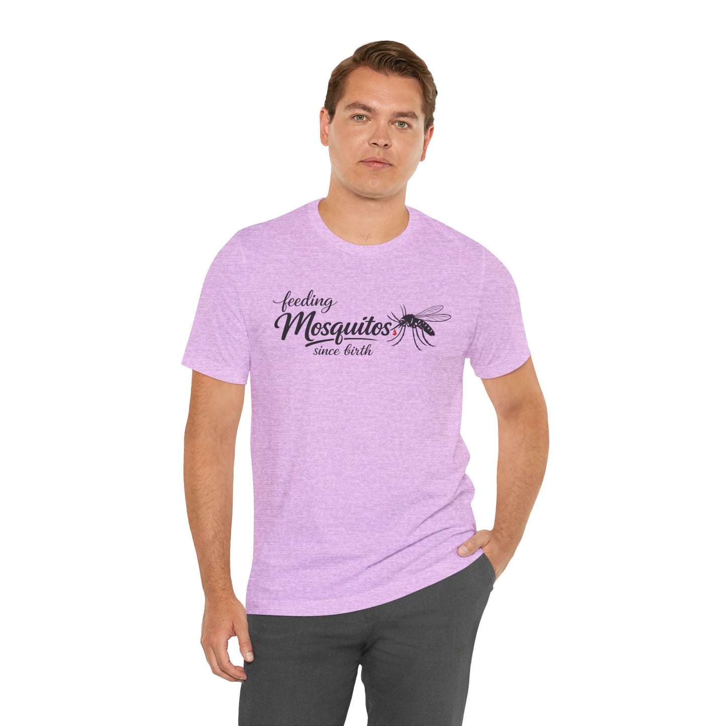 Mosquitoes Since Birth Tee — Funny Entomology T‑Shirt