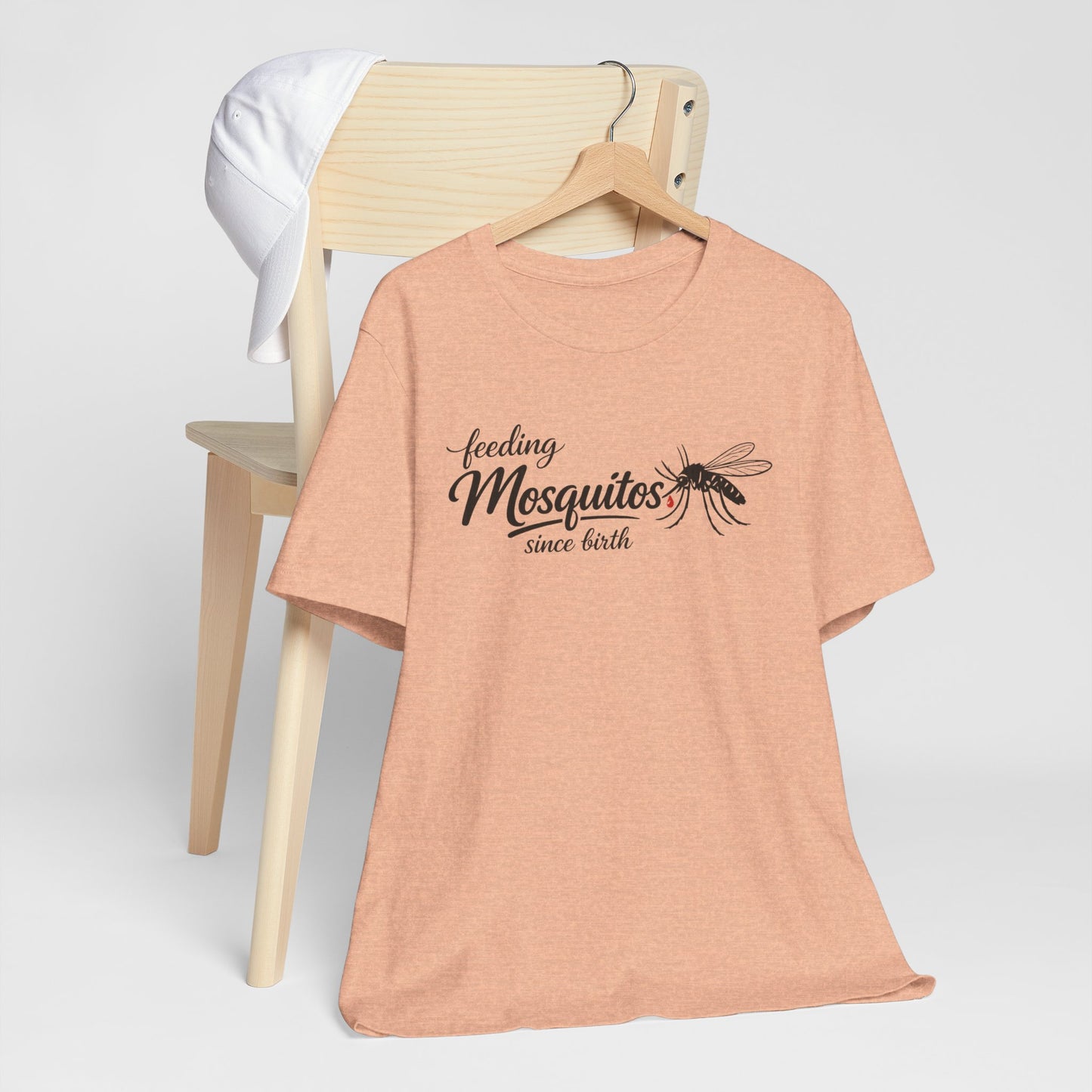 Mosquitoes Since Birth Tee — Funny Entomology T‑Shirt