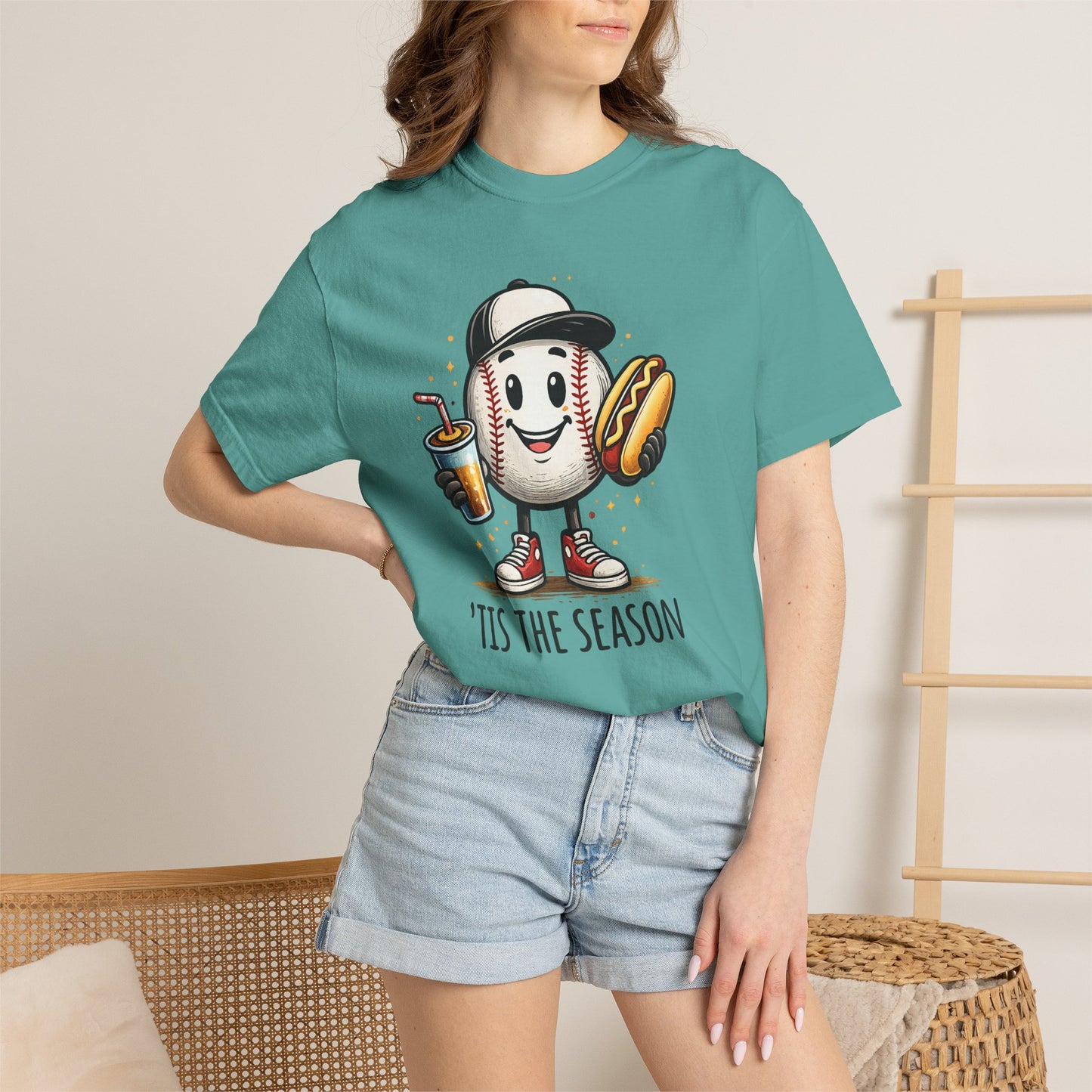 Baseball Mascot 'Tis the Season T-Shirt