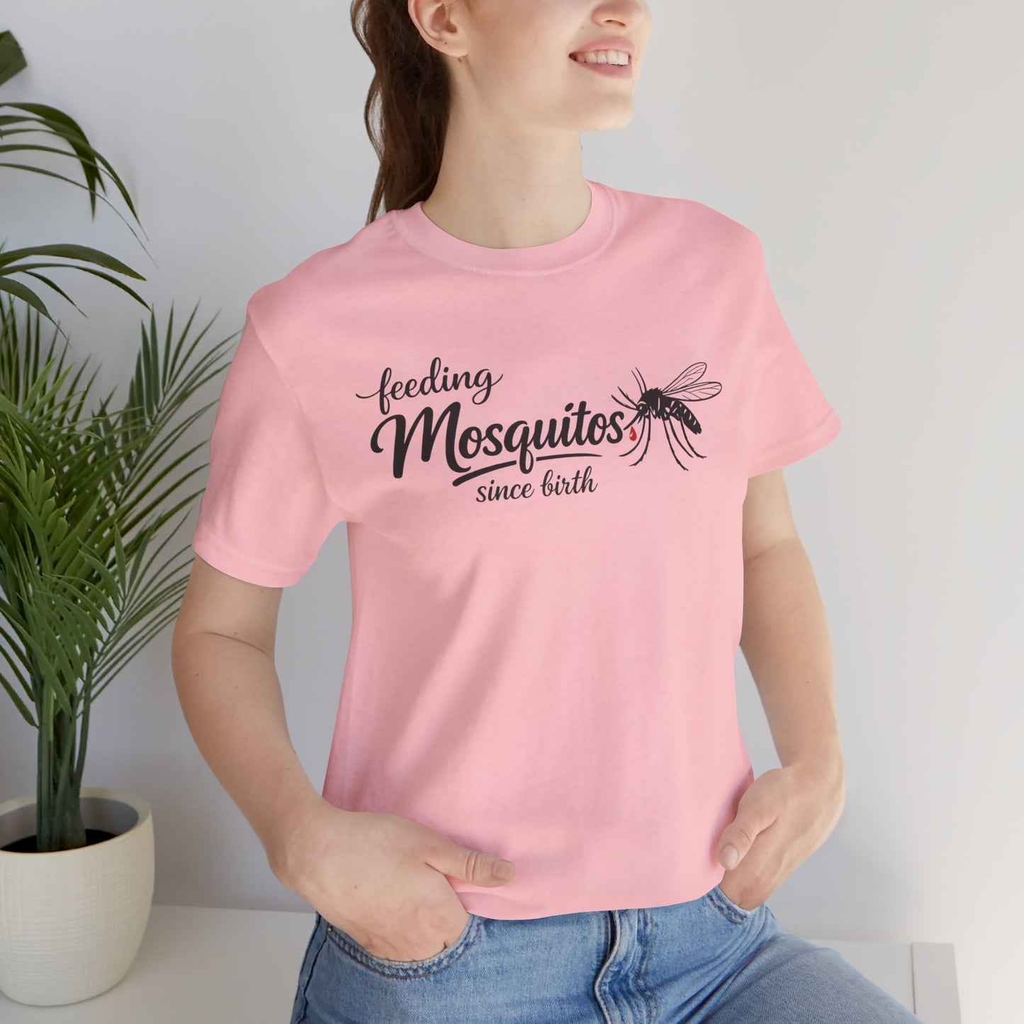 Mosquitoes Since Birth Tee — Funny Entomology T‑Shirt