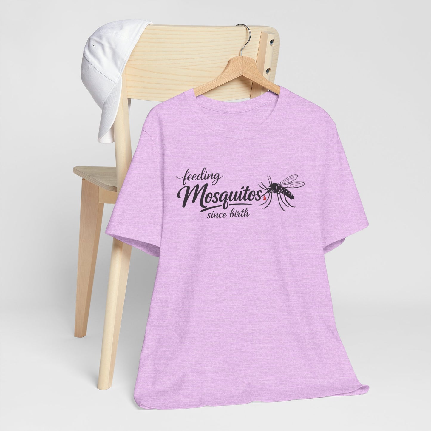 Mosquitoes Since Birth Tee — Funny Entomology T‑Shirt