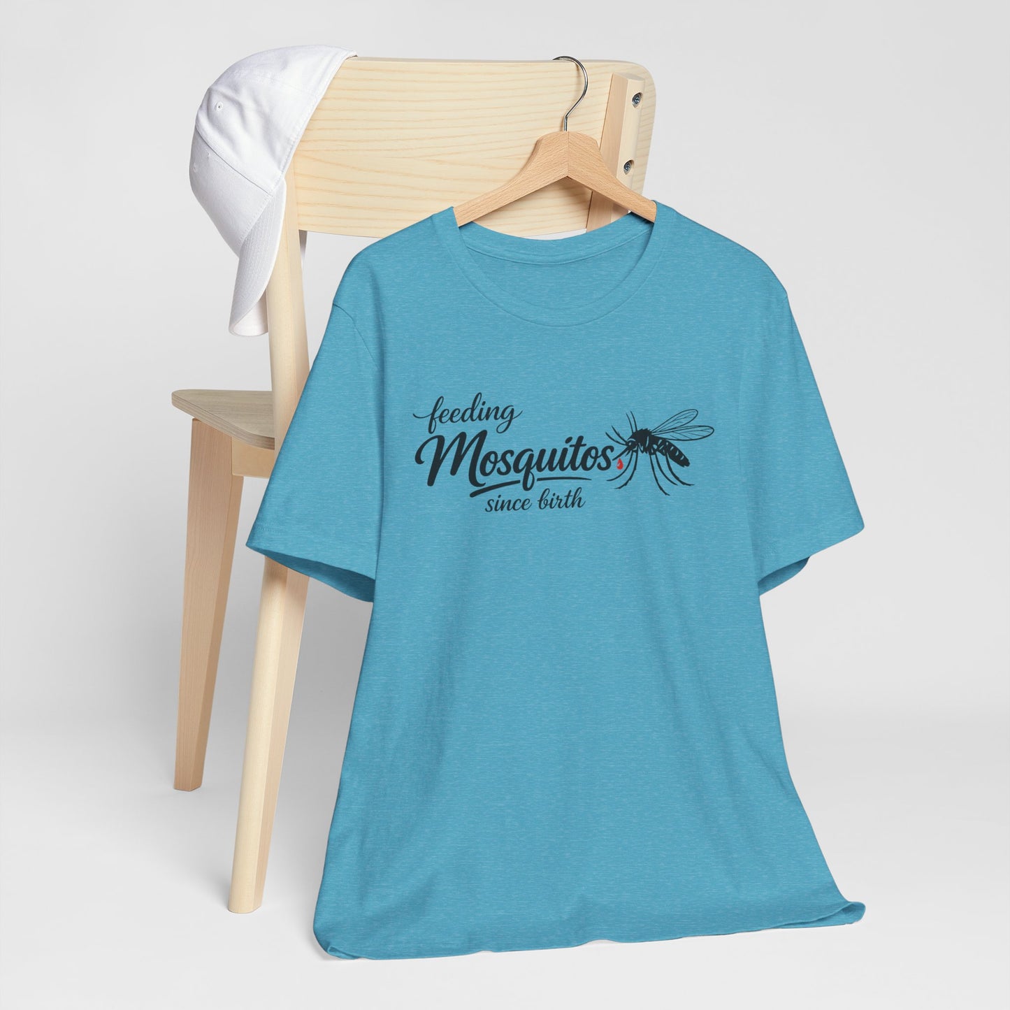 Mosquitoes Since Birth Tee — Funny Entomology T‑Shirt