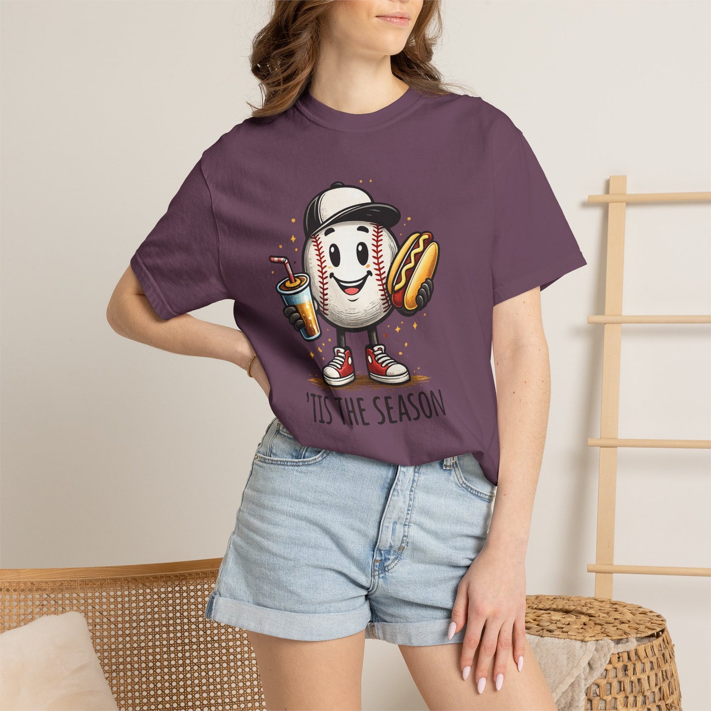 Baseball Mascot 'Tis the Season T-Shirt