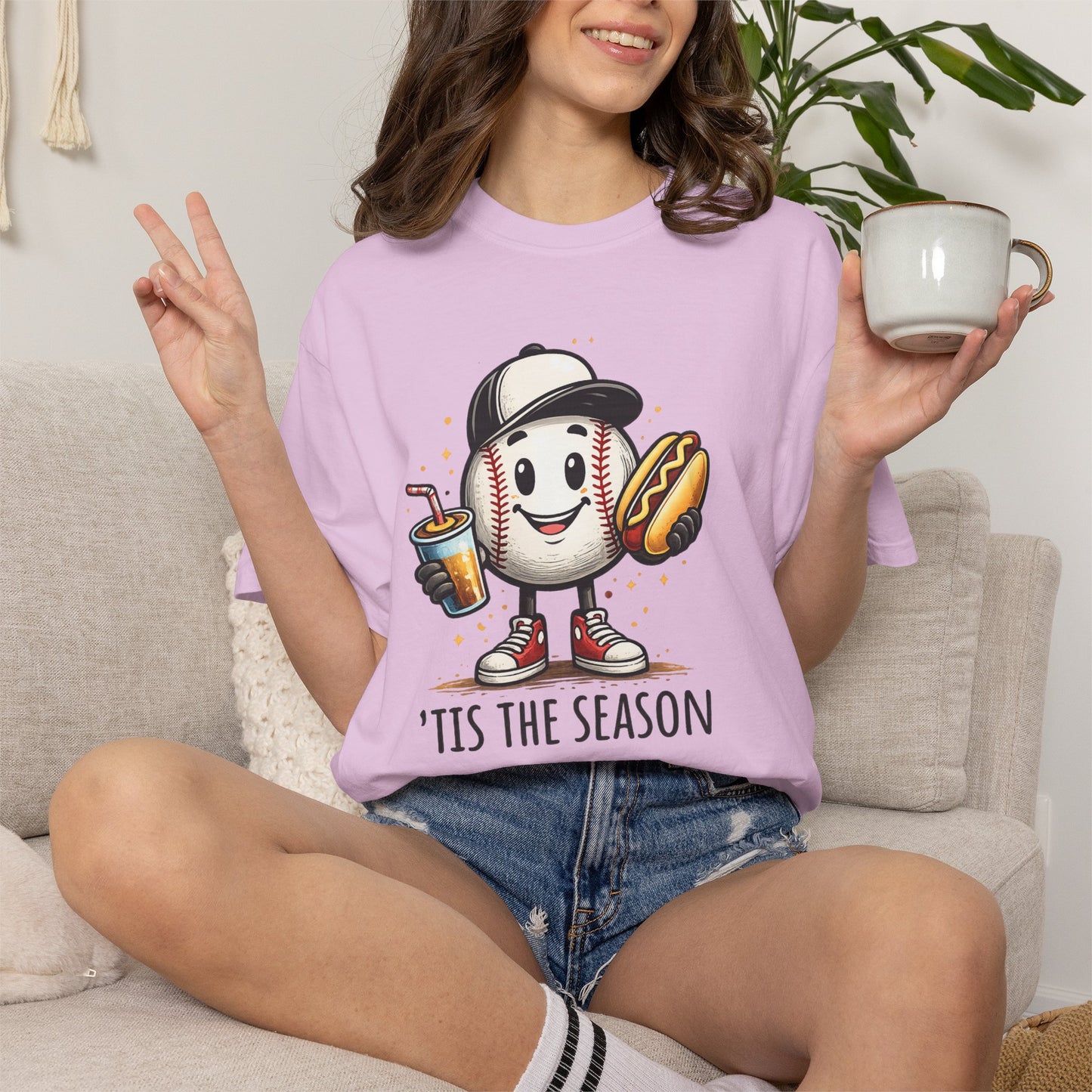 Baseball Mascot 'Tis the Season T-Shirt