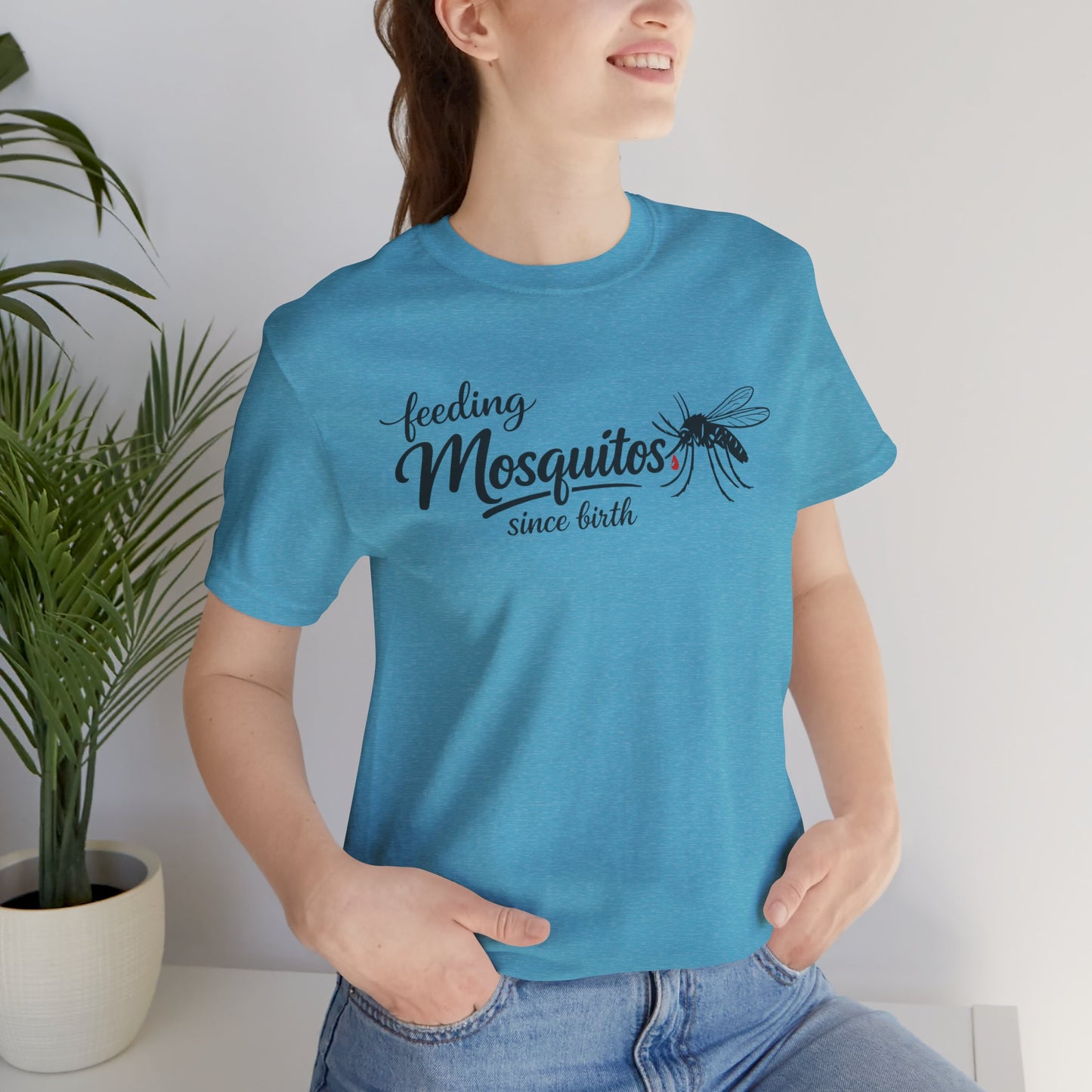 Mosquitoes Since Birth Tee — Funny Entomology T‑Shirt