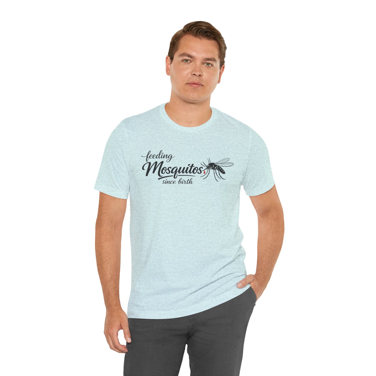 Mosquitoes Since Birth Tee — Funny Entomology T‑Shirt