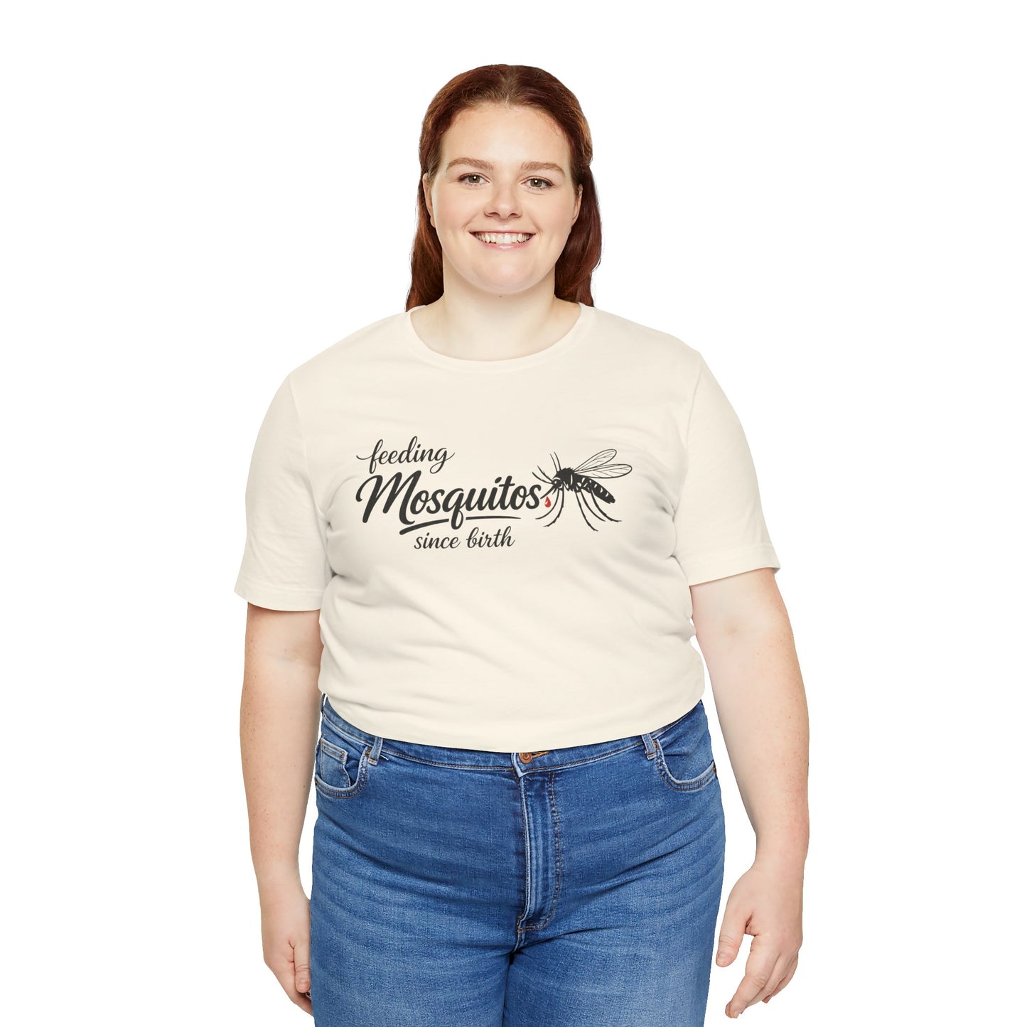 Mosquitoes Since Birth Tee — Funny Entomology T‑Shirt