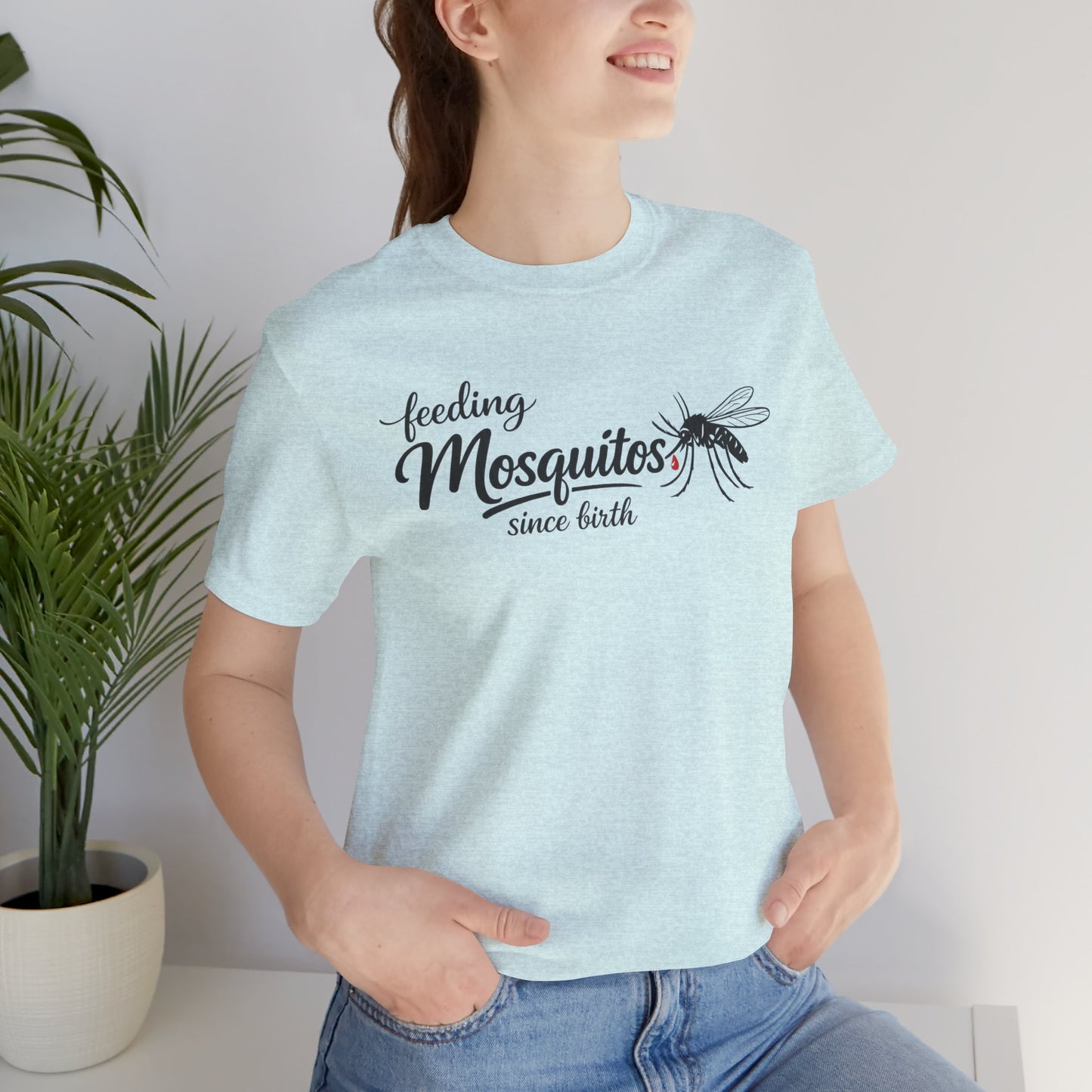 Mosquitoes Since Birth Tee — Funny Entomology T‑Shirt