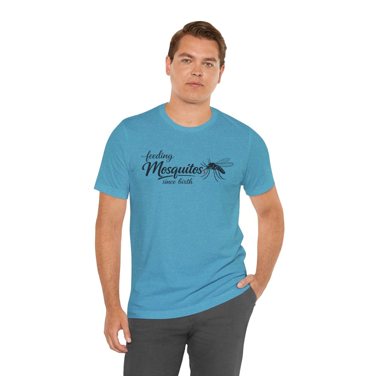 Mosquitoes Since Birth Tee — Funny Entomology T‑Shirt