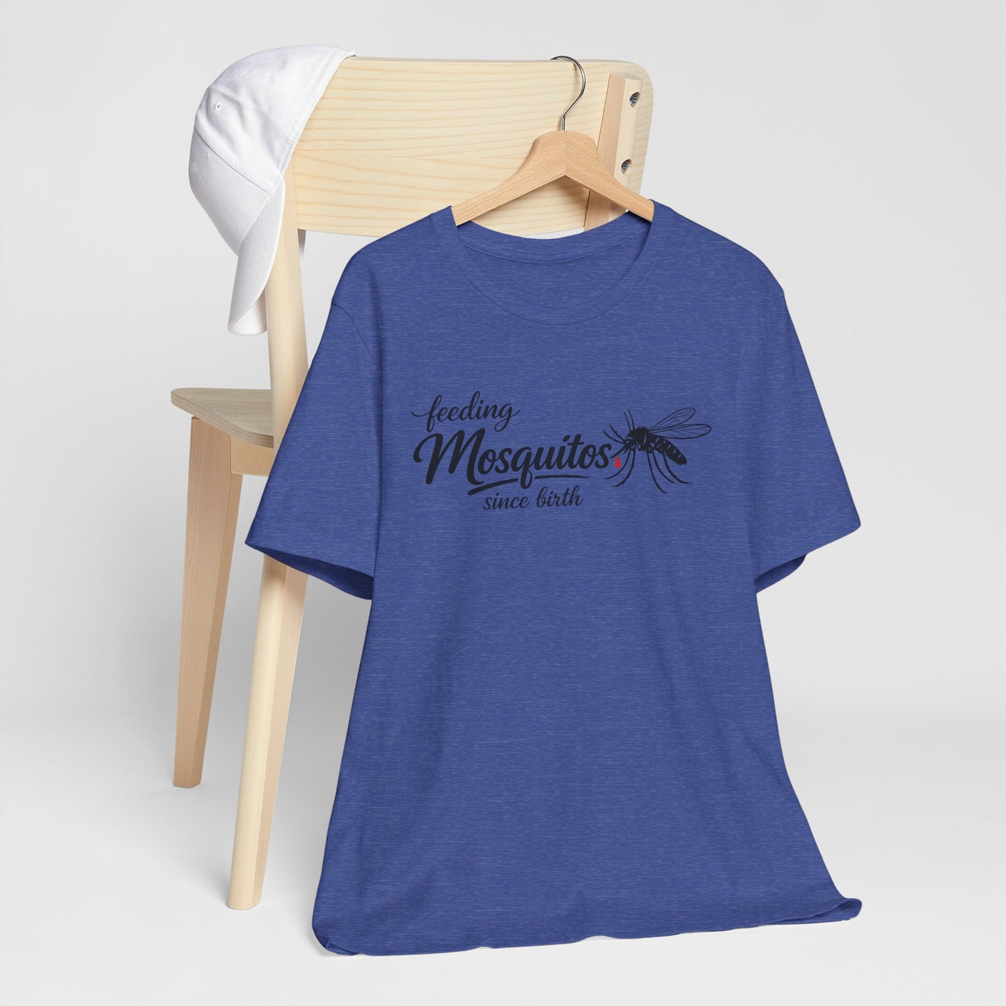 Mosquitoes Since Birth Tee — Funny Entomology T‑Shirt
