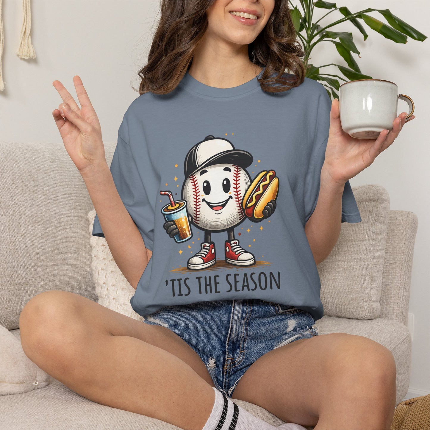 Baseball Mascot 'Tis the Season T-Shirt